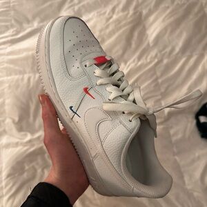 Nike Air Force 1 Low ‘07 Essential - Double Mini Swoosh Miami Dolphins (Women’s)
